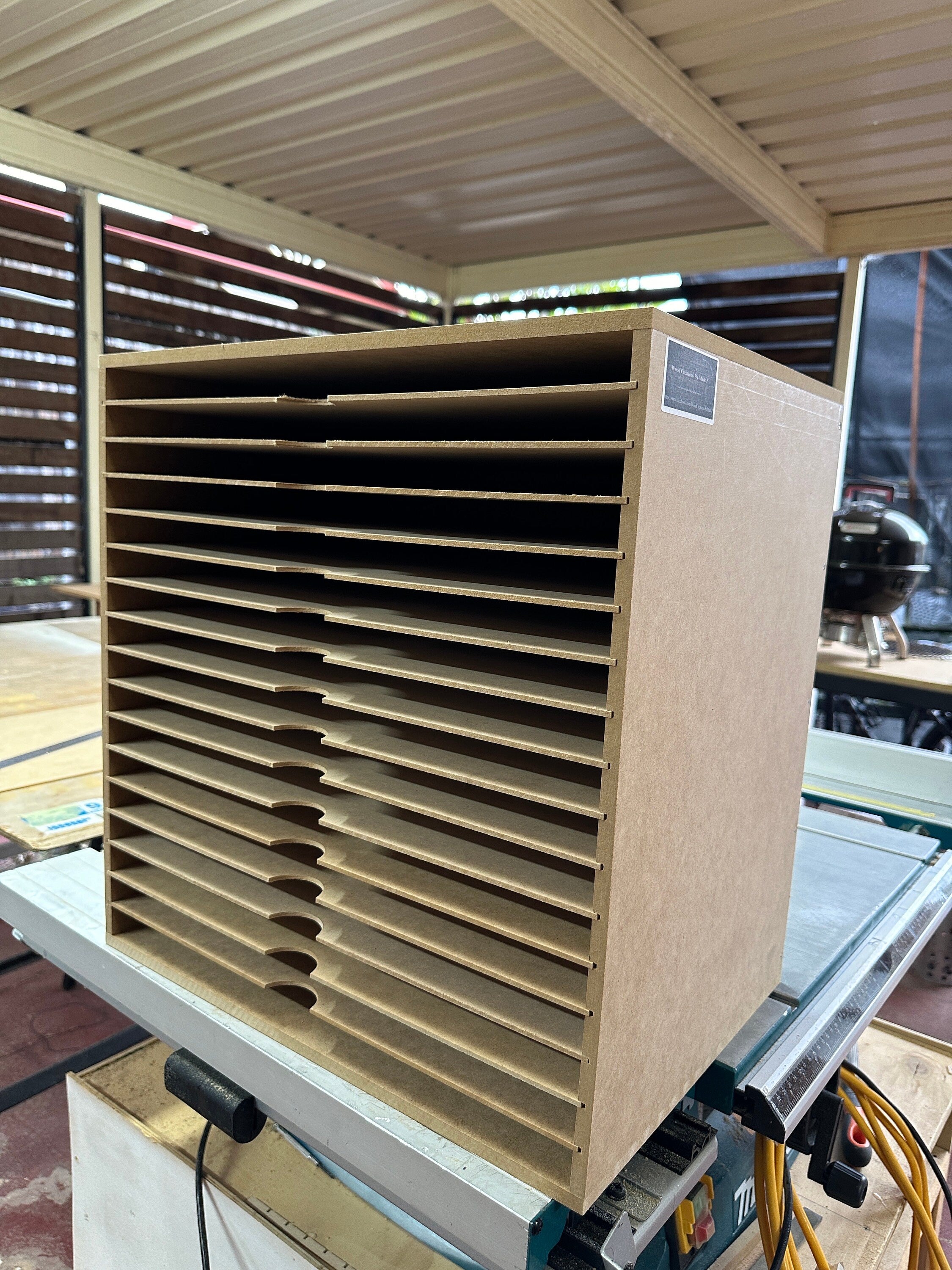 A3 17 Shelve unit Paper Storage Box