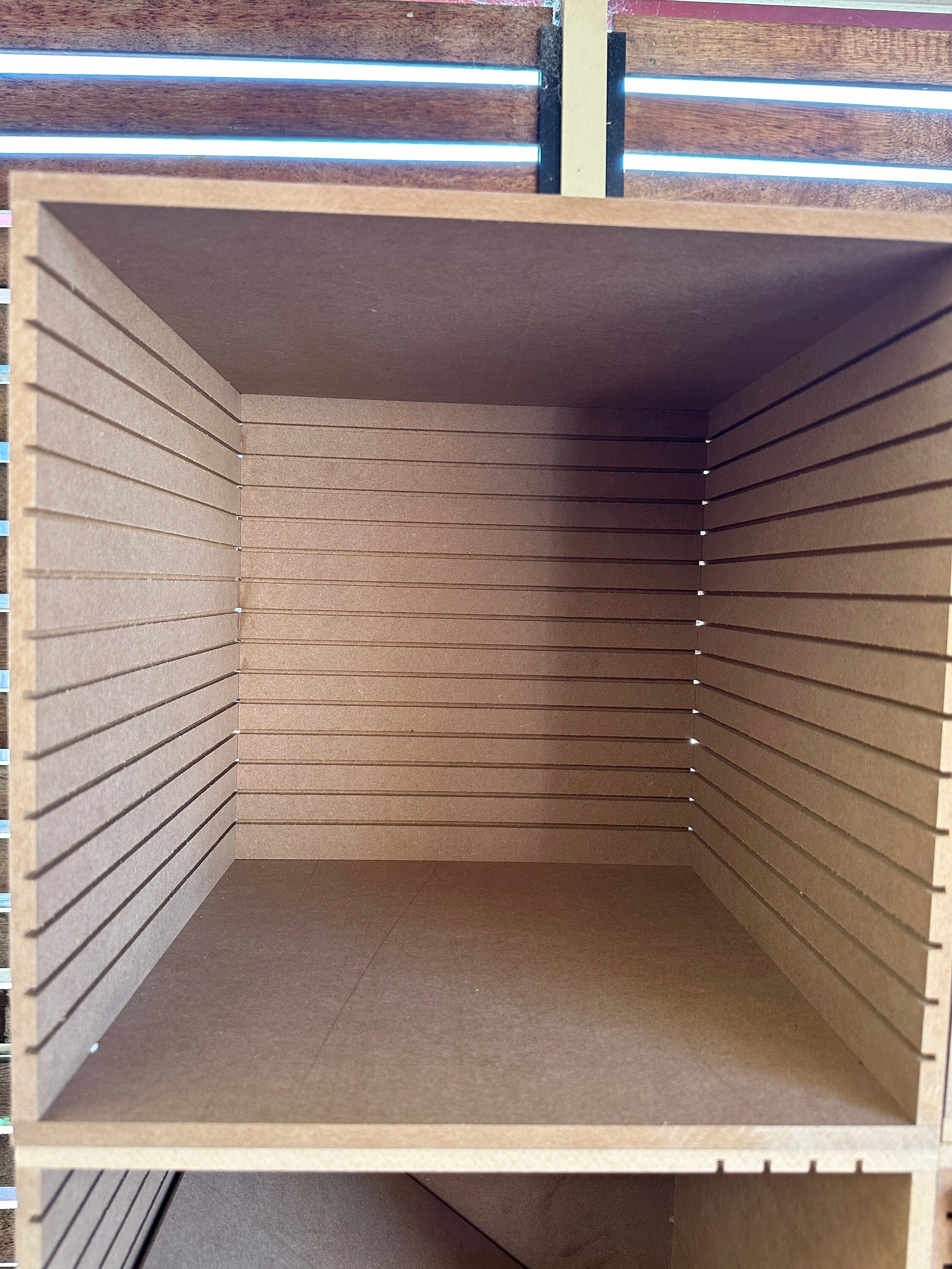 Card Stock Paper Storage box for 12" x 12" 15 Shelves